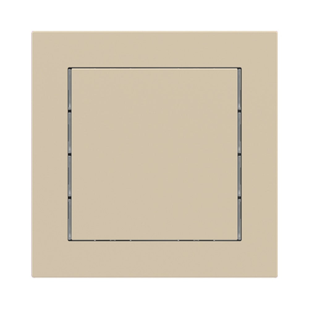Ekinex 71 series square rocker 60x60 with symbol/text (made to order), 1 pc – Fenix NTM Beige Luxor (FBL)