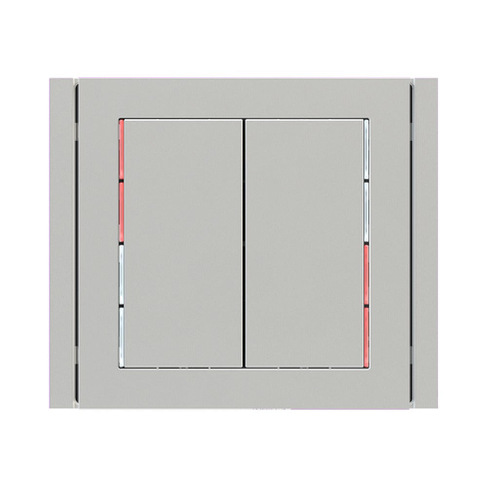 Ekinex 71 series vertical rockers 30x60, pack of 2 EK-T2R – Technopolymer Silver (GAG)