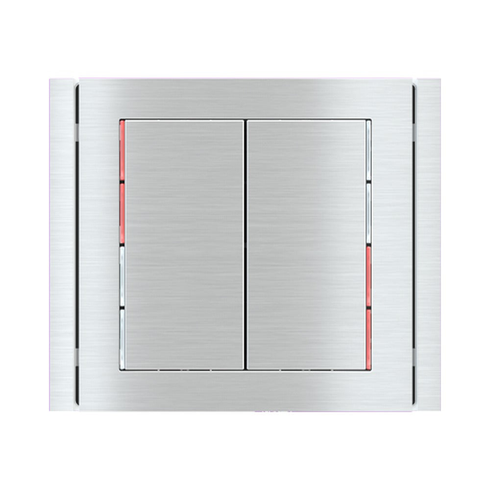 Ekinex 71 series vertical rockers 30x60, pack of 2 EK-T2R – Metal Aluminium (GBQ)