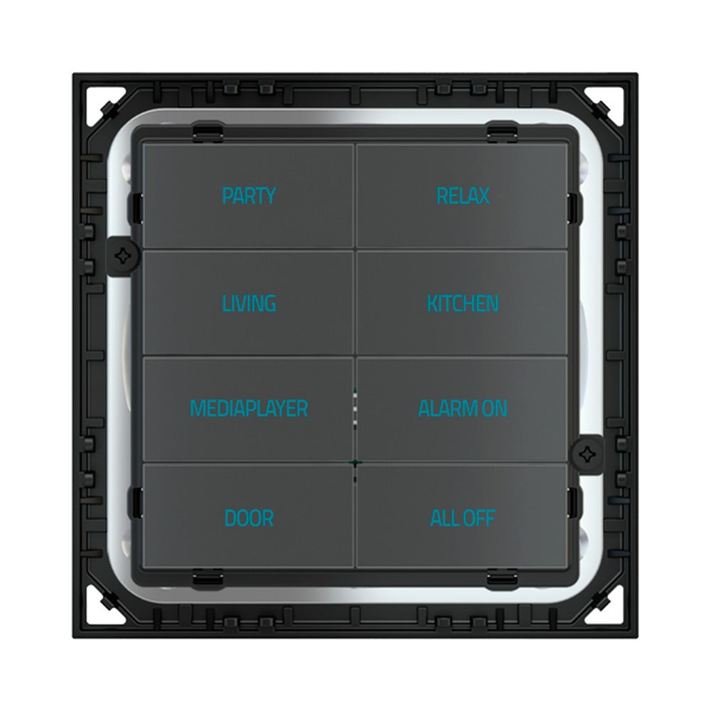 Ekinex 20venti adjustment (dimmer/shutter) rocker 30x15, 1 pc EK-T2B-20
