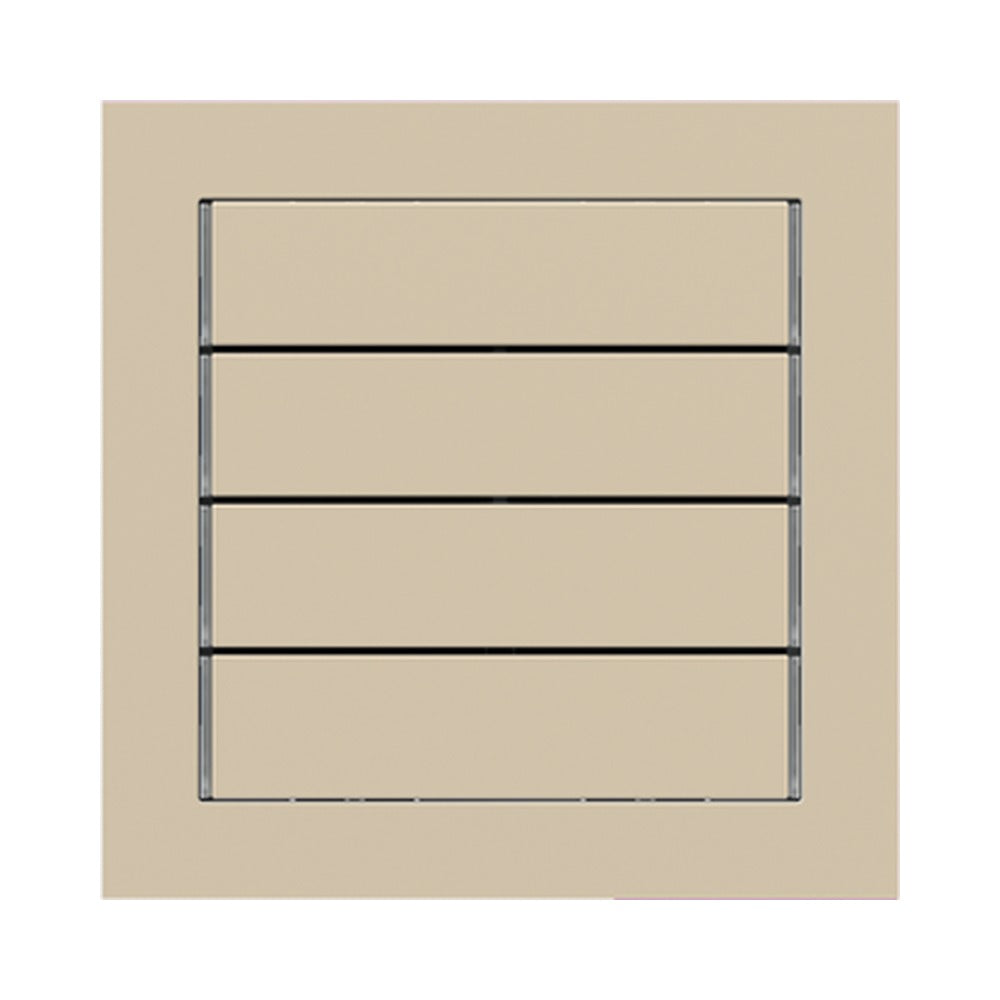 Ekinex 71 series horizontal rocker 60x15 with symbol/text (made to order), 1 pc – Fenix NTM Beige Luxor (FBL)