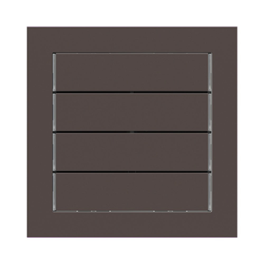 Ekinex 71 series horizontal rocker 60x15 with symbol/text (made to order), 1 pc – Fenix NTM Cocoa Orinoco (FCC)