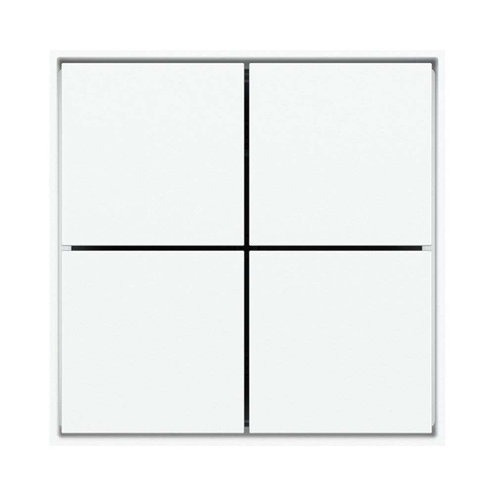 Ekinex FF KNX 4-channel basic pushbutton (no LED) EK-E32-TP