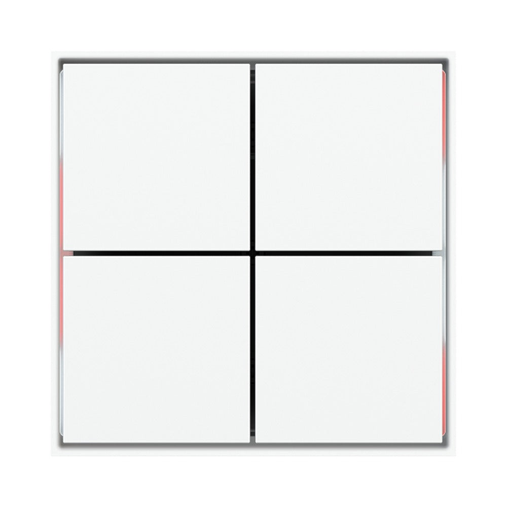 Ekinex FF KNX 4-channel pushbutton with thermostat EK-ED2-TP