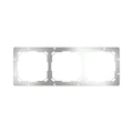 Ekinex 3-fold adapter frame for Deep triple plates EK-B71-1-NF