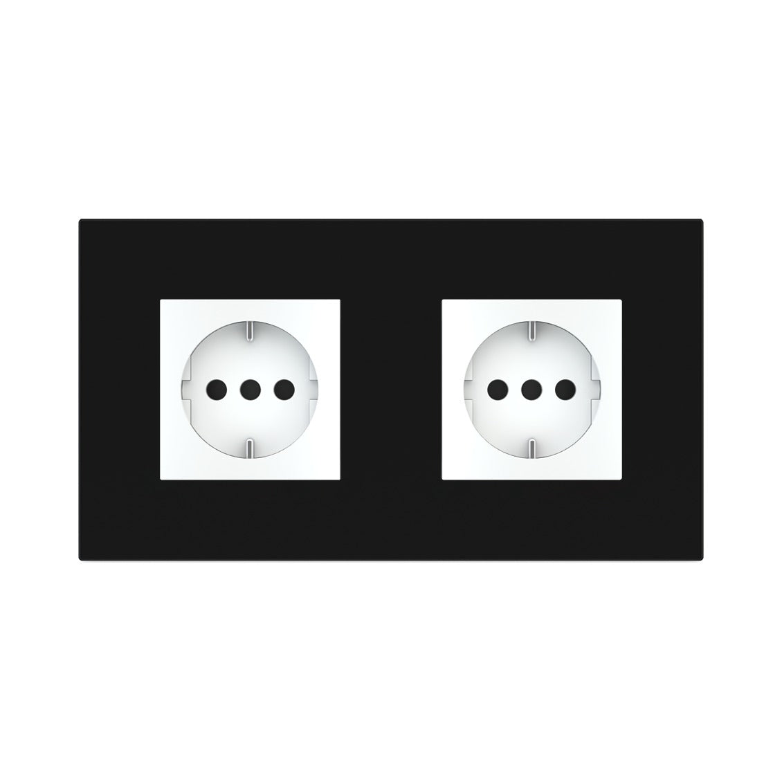 Ekinex EK-D2E plate – Technopolymer Intense Black RAL 9005 (GAE)