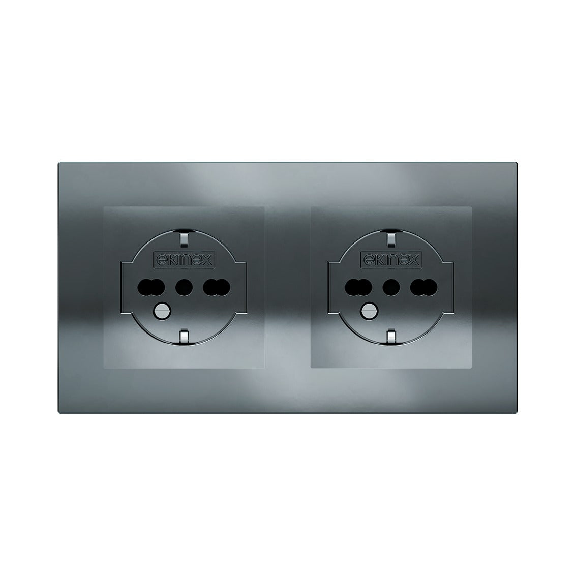 Ekinex EK-D2P plate – Metal HT Black Metal (CBM)