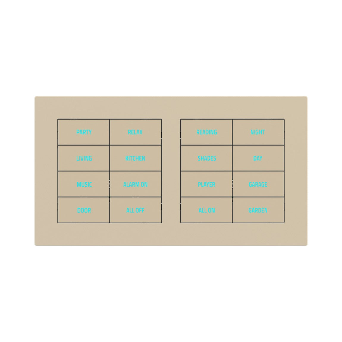 Ekinex EK-D2S plate – Fenix NTM Beige Luxor (FBL)