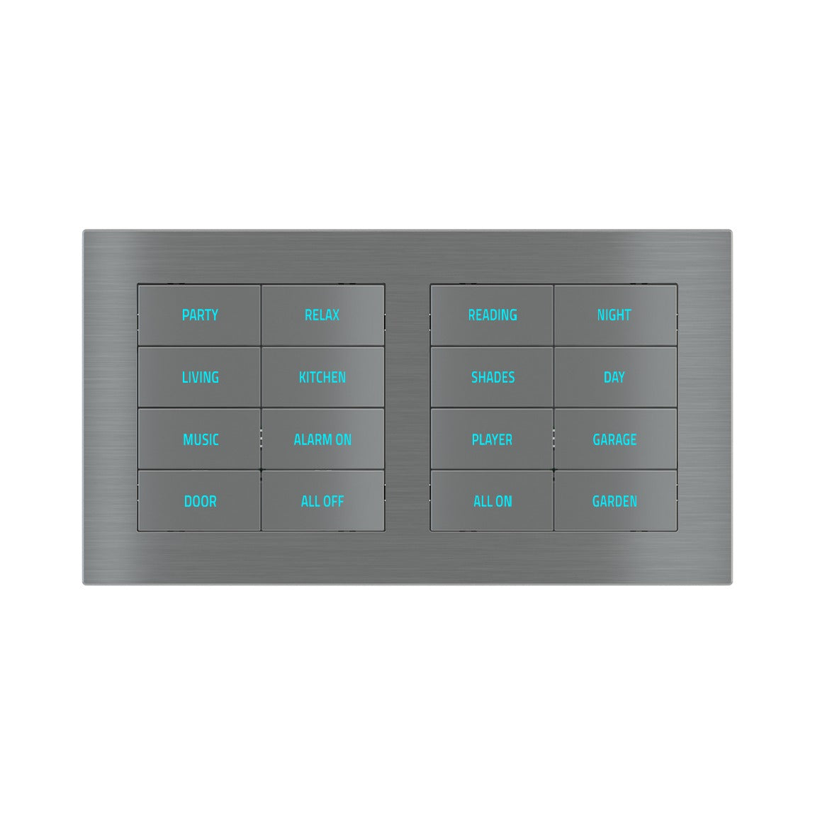Ekinex EK-D2S plate – Metal Titanium (GBS)