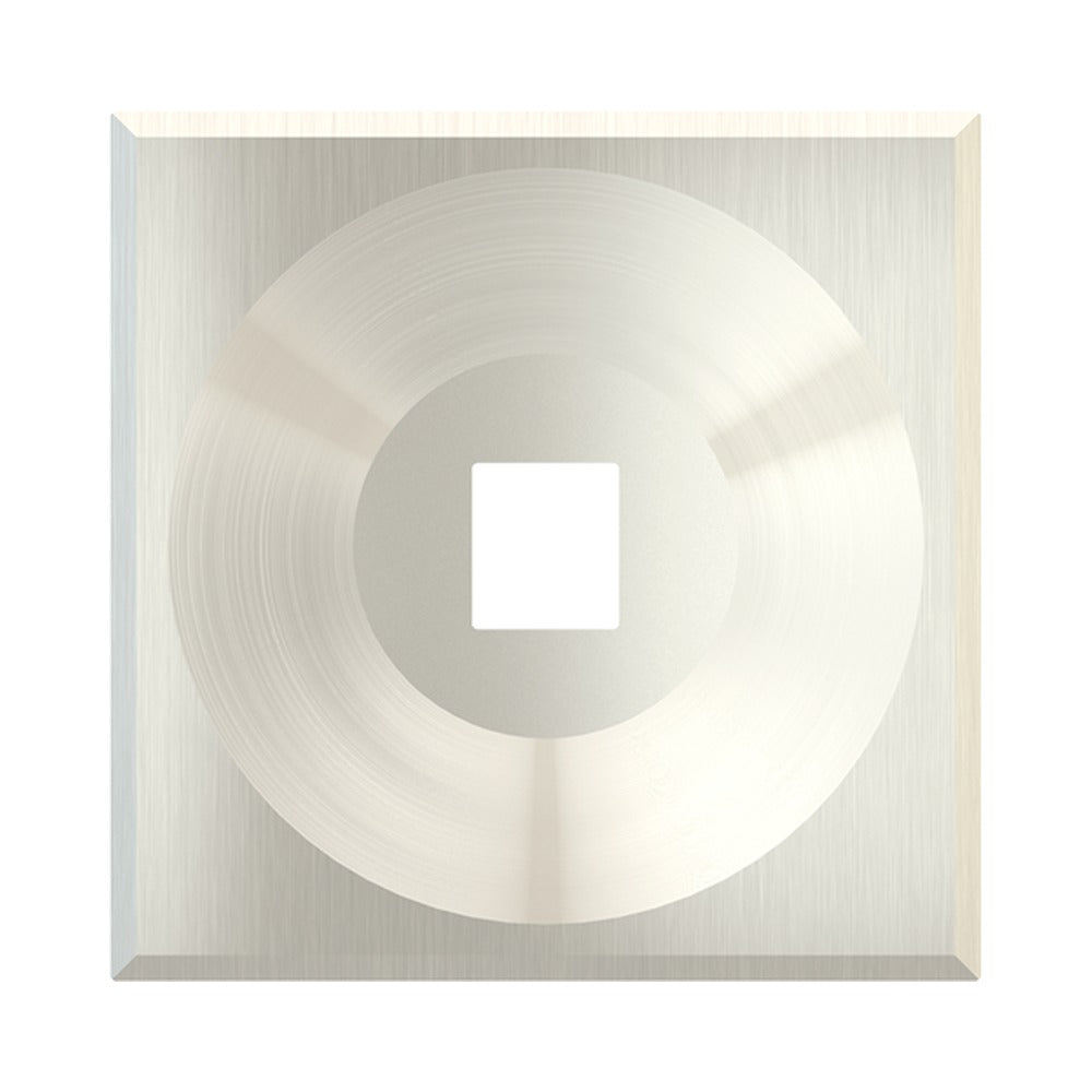 Ekinex ERA square magnetic plate for keystone EK-DEA-K – Steel Brushed