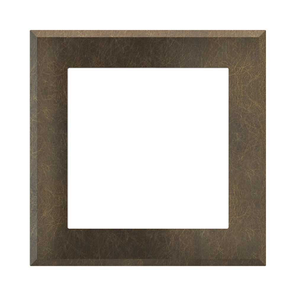 Ekinex ERA square magnetic plate, 60x60 window (thermostats) EK-DEA-C – Bronze Corked