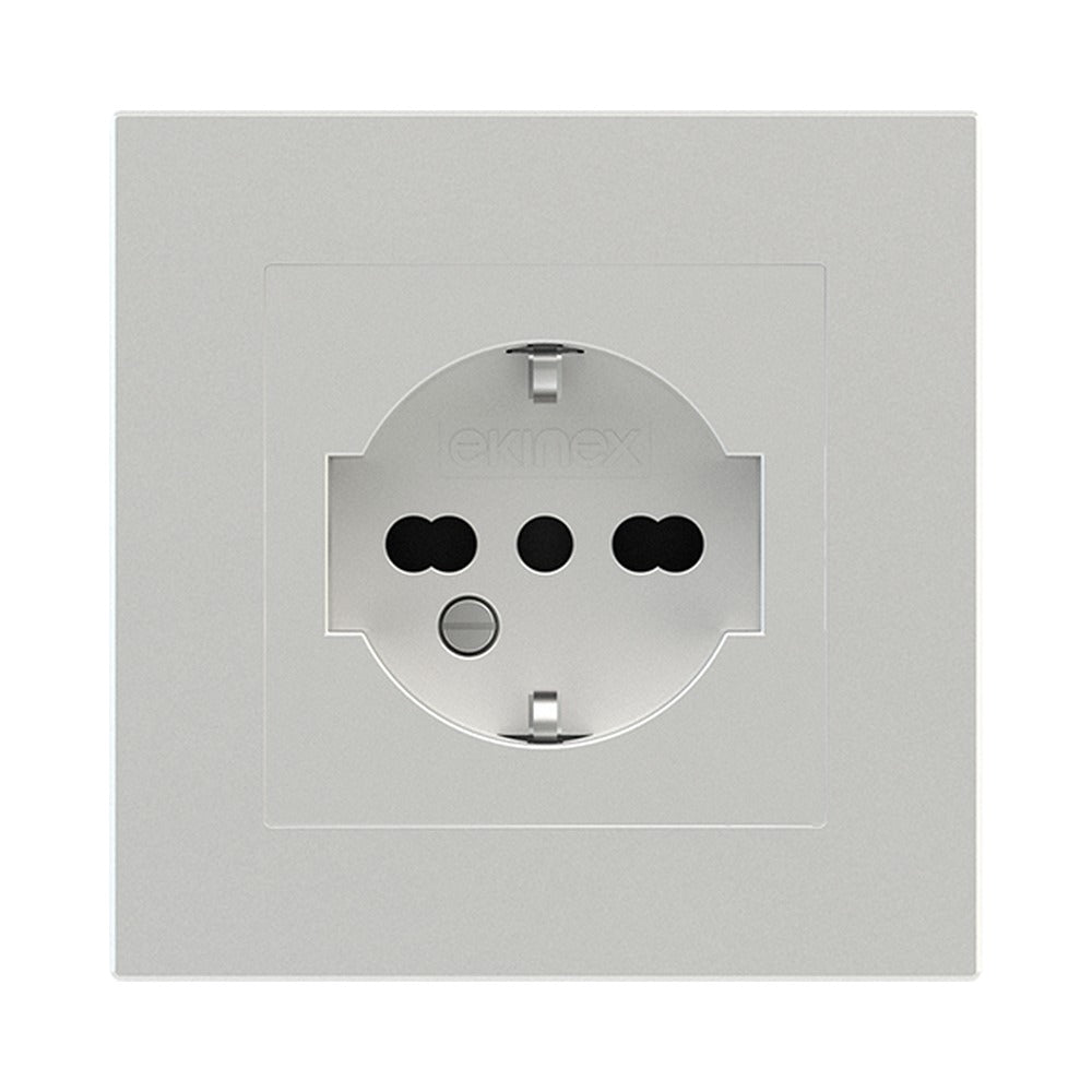 Ekinex EK-DQG plate – Technopolymer Silver (GAG)