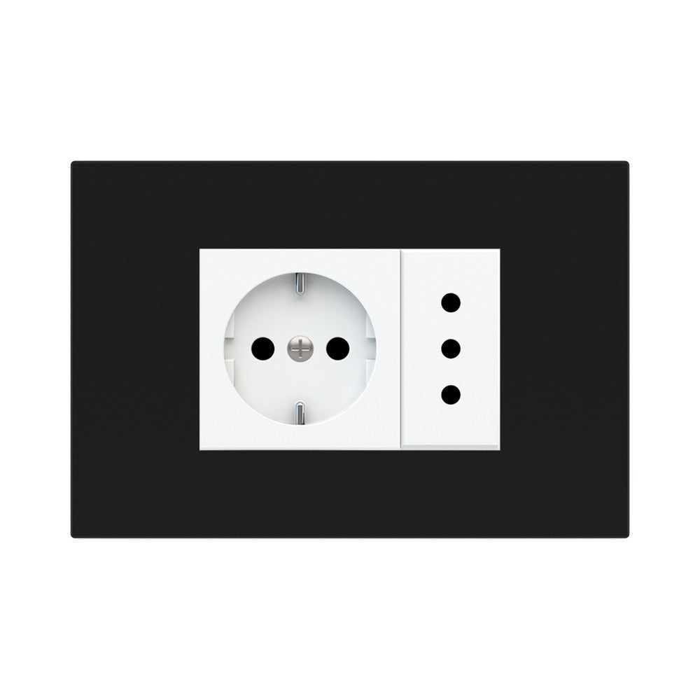 Ekinex EK-DRG plate – Technopolymer Intense Black RAL 9005 (GAE)