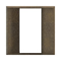 Ekinex ERA square frame Tank (closed) for 1/2-rocker pushbutton EK-FOD – Bronze Corked