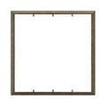 Ekinex ERA square frame Slim (open) for 4-rocker pushbutton EK-FOE – Bronze Corked