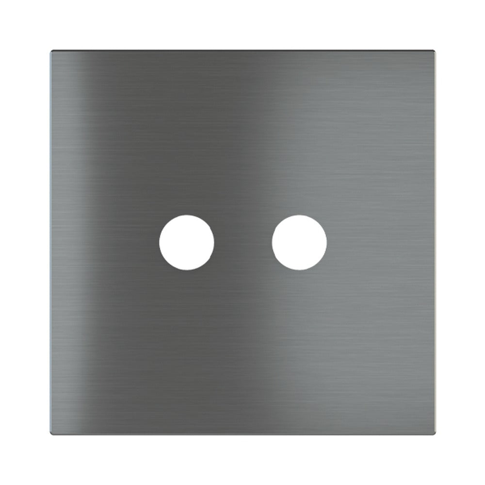 Ekinex Proxima square magnetic plate for 2-rocker pushbutton EK-PQA-2 – Quantum Carbon