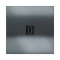 Ekinex Proxima square magnetic plate for keystone EK-PQA-K – Black Metal
