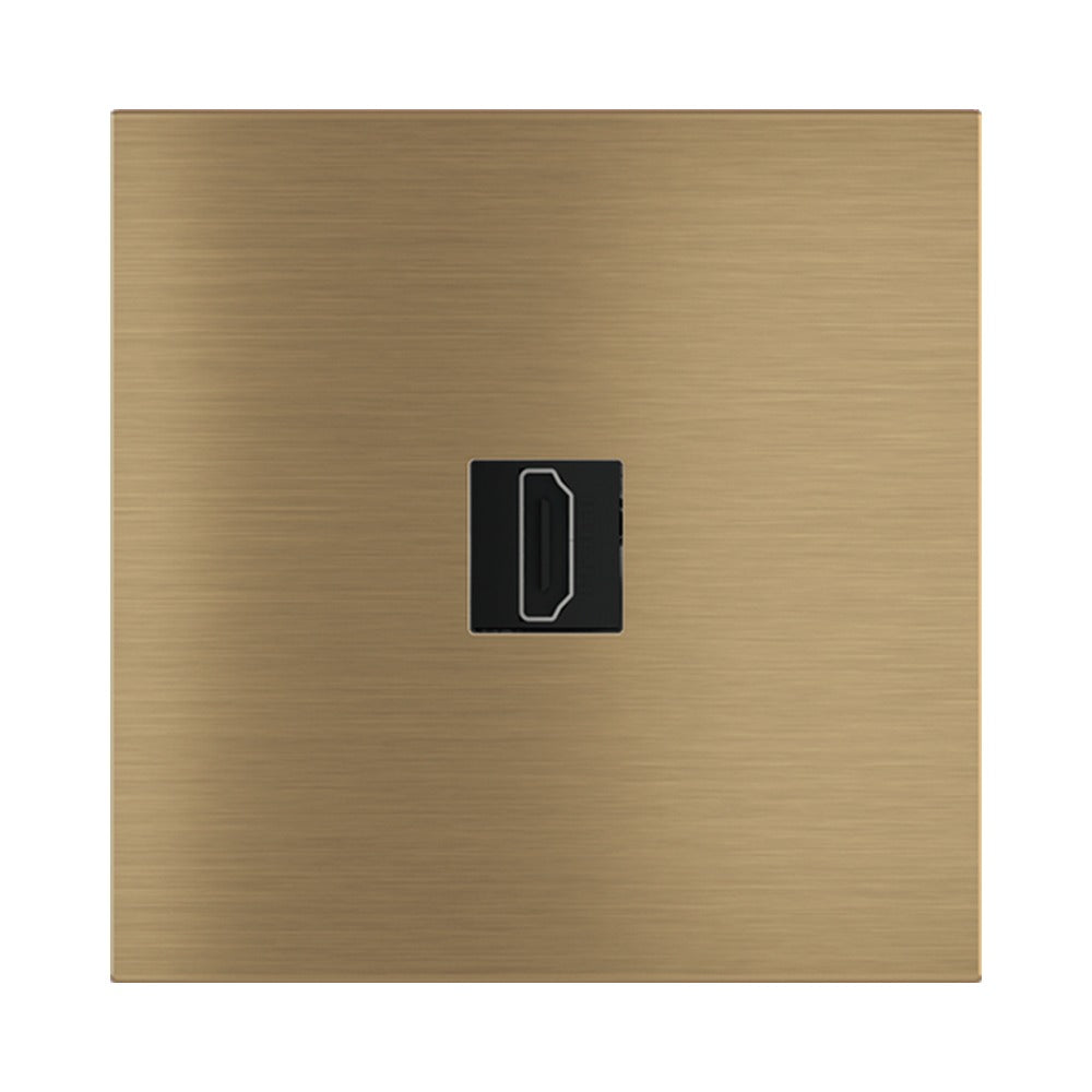 Ekinex Proxima square magnetic plate for keystone EK-PQA-K – Antique Brass