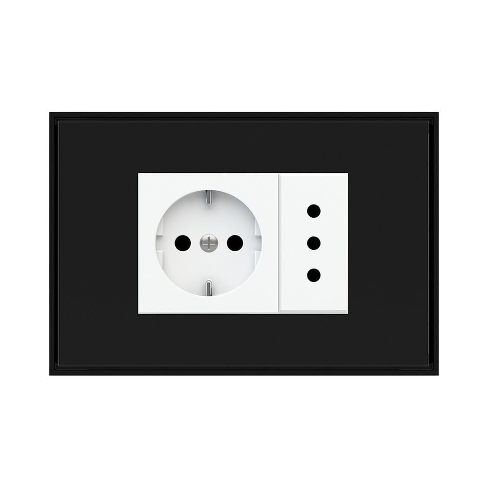 Ekinex EK-PRG plate – Technopolymer Intense Black RAL 9005 (GAE)