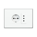 Ekinex EK-PRG plate – Technopolymer Pure White RAL 9016 (GAR)