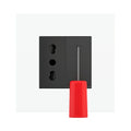 Ekinex Proxima / ERA residual current circuit breaker 2 modules, anthracite EK-PWI-MG