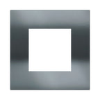 Ekinex Proxima square magnetic plate, 45x45 window (UK, multistandard, modules) EK-PQA-P – Black Metal