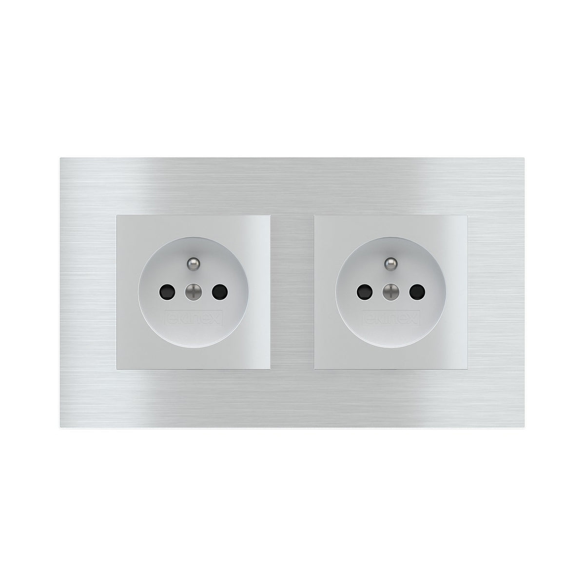 Ekinex EK-S2P plate – Metal Aluminium (GBQ)