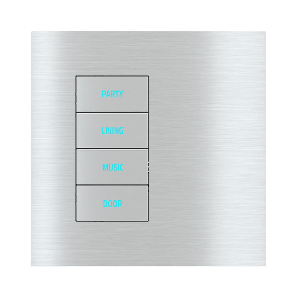 Ekinex EK-SQT plate – Metal Aluminium (GBQ)