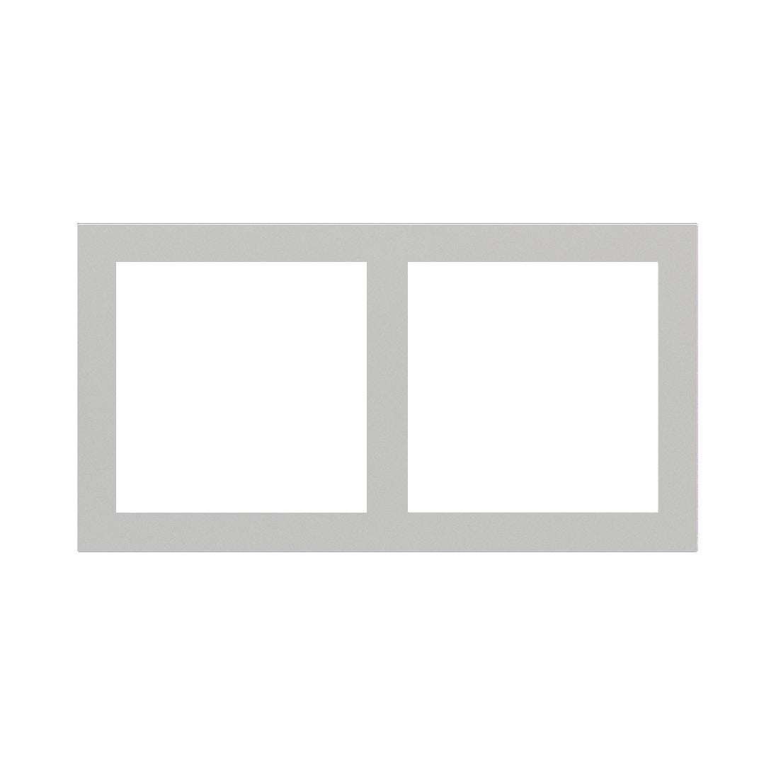 Ekinex 2-fold plate – Technopolymer Silver (GAG)