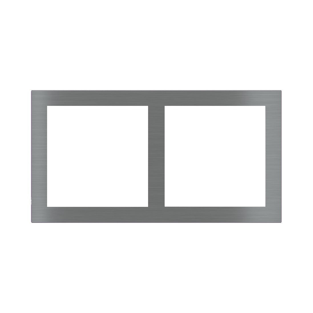 Ekinex 2-fold plate – Metal Titanium (GBS)
