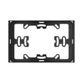 Ekinex rectangular adapter for rectangular plates EK-TAR-1 – Form frame, black