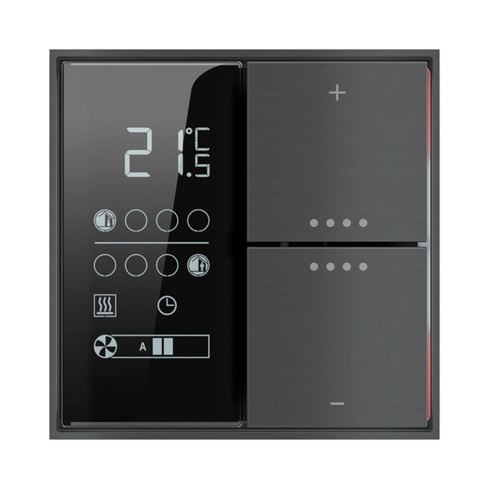 Ekinex FF KNX room thermostat with humidity sensor EK-EQ2-TP – assembled device