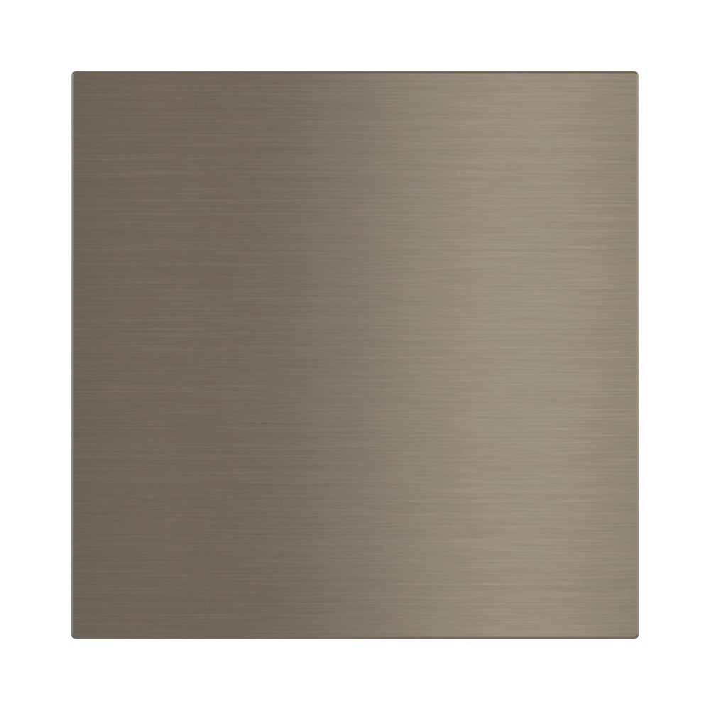 Ekinex EK-DQW IP65 front plate – Metal Nickel (GBR)