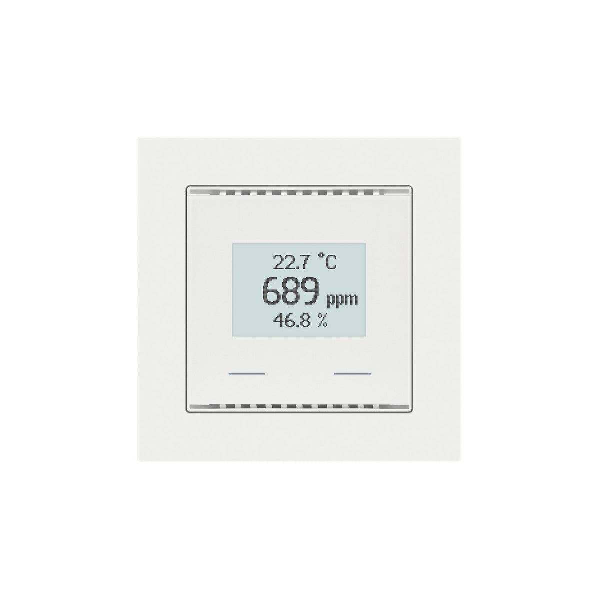 Elsner KNX AQS/TH-UP Touch, pure white
