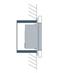 Elsner KNX T-UP gl, pure white