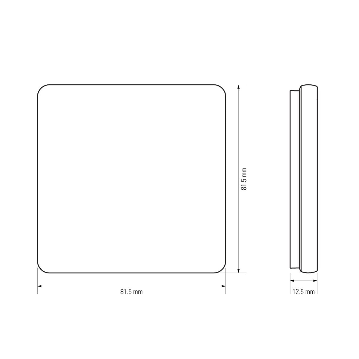 Elsner KNX eTR gl, signal white RAL 9003