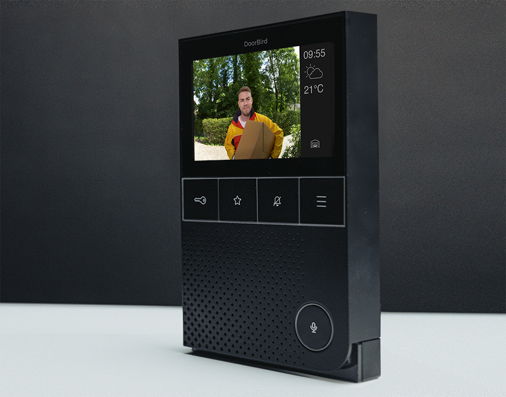 DoorBird A1101 IP Video Indoor Station, 4″ Touch