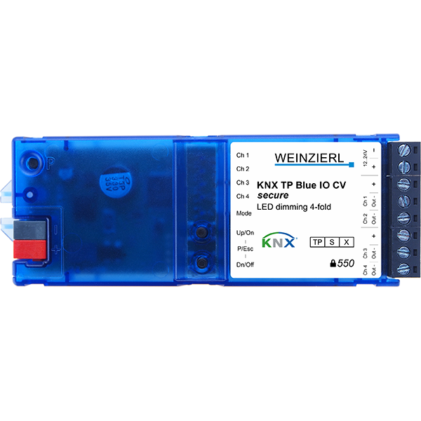 KNX TP Blue IO 550 CV secure by Weinzierl